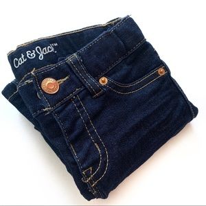 NWOT Cat & Jack Dark Blue Stretchy Jean Pants 4T